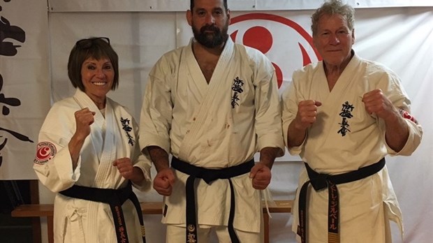 Obtention de son 3e dan de ceinture noire pour Steve Morin