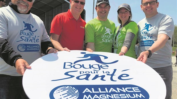 Du soleil et des sourires pour le Défi Bouge pour la Santé Alliance Magnésium