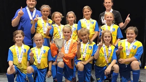 L’Or pour les U10 féminines du Nitro 
