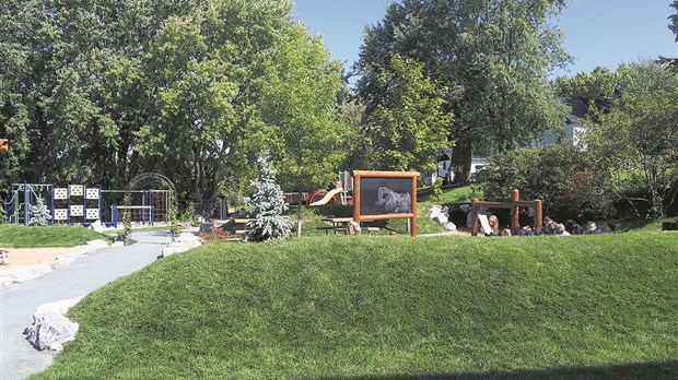 L’école Masson de Danville inaugure son tout nouveau parc-école