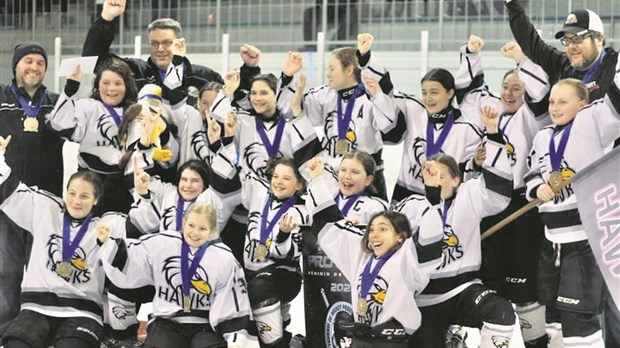Les Hawks Girls s’imposent à Sherbrooke