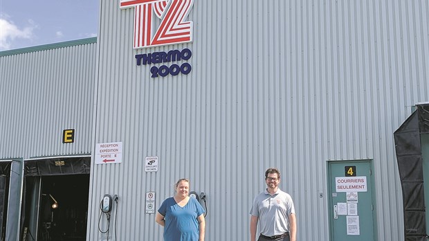 L’entreprise Thermo 2000 remet Un Panier Bleu richmondais à ses employés