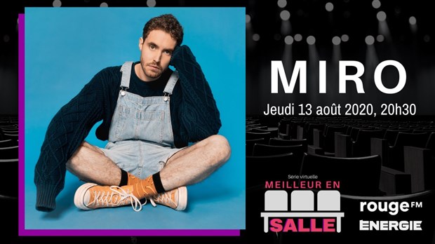 Miro en spectacle virtuel dans le cadre de la série meilleure en salle