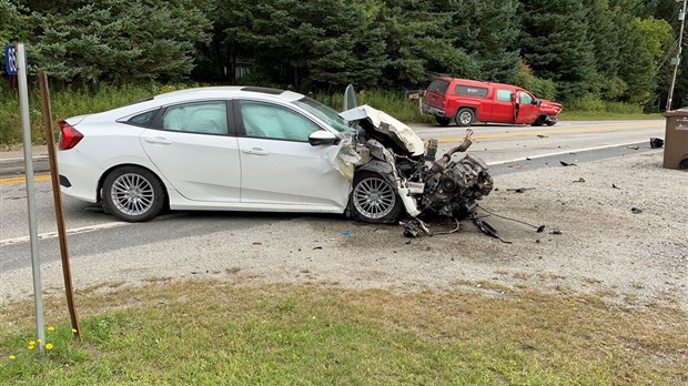 Importante collision à Windsor