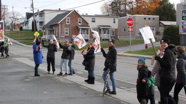 Les CPE manifestent à Windsor