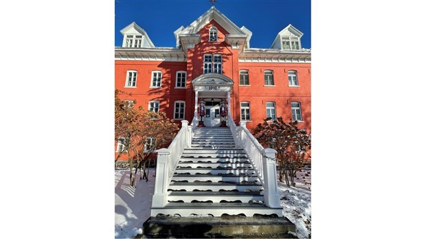 Le grand escalier du Centre d’art de Richmond restauré