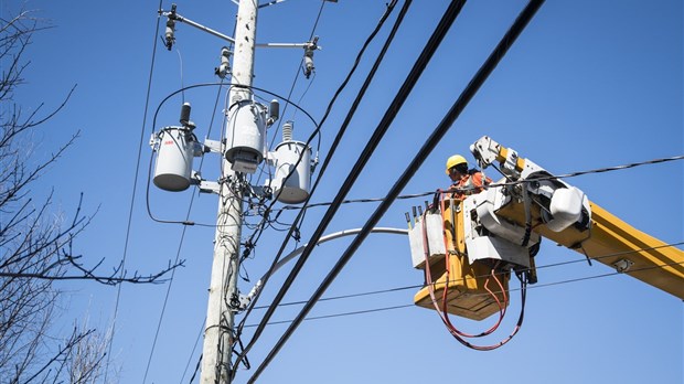 Plus de 1000 clients privés d’électricité dans la MRC du Val-Saint-François
