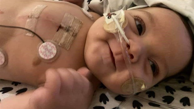 Cinq malformations cardiaques pour le petit Roman