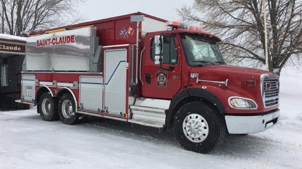 Un tout nouveau camion-citerne pour le service incendie de Saint-Claude