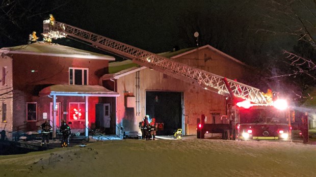 Un incendie au garage municipal de Danville cause des dommages évalués à plus d’un demi-million de dollars