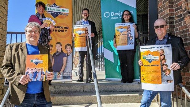 Le trio étudiant Desjardins pour l’emploi de retour dans la MRC des Sources