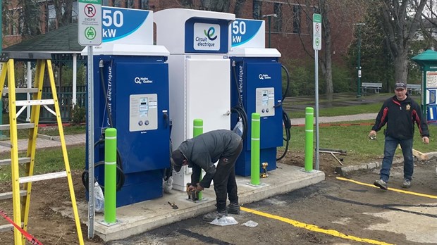 Nouvelles bornes électriques de 50kW