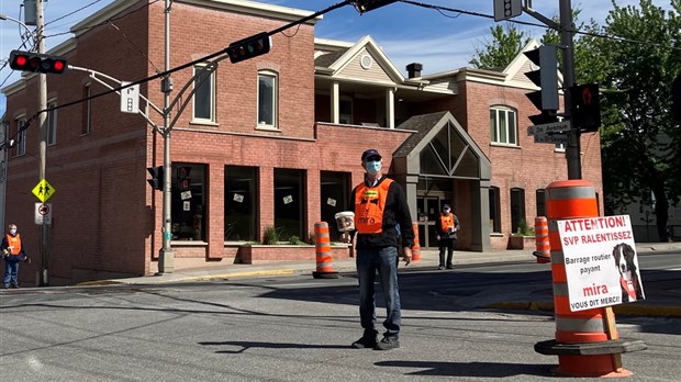 Les Chevaliers de Colomb de Windsor récoltent pour Mira