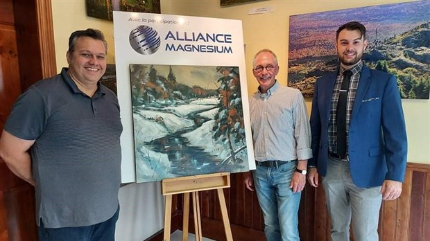 Le Symposium des arts de Danville procède au dévoilement de la toile d’honneur de sa 22e édition