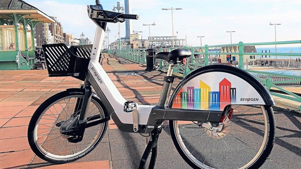 Démonstration de vélo électrique de Bewegen Technologies