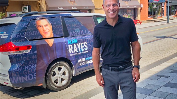 Élection fédérale : Alain Rayes amorce le marathon électoral