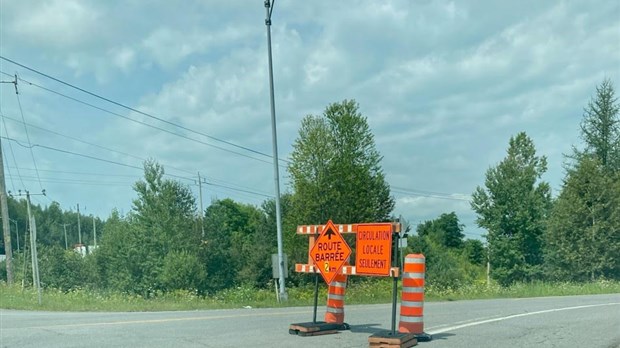 Fermeture d’un tronçon de la route 143