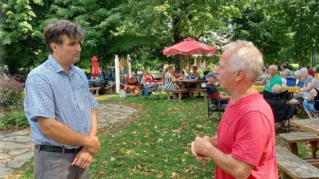 Bilan de la première semaine pour le candidat du Bloc Québécois