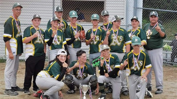 Les A’s bantam: champions régionaux