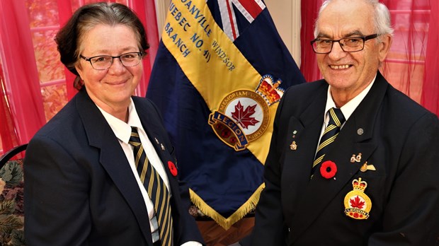 La Légion filiale 41 Danville-Windsor, en mode rédaction…