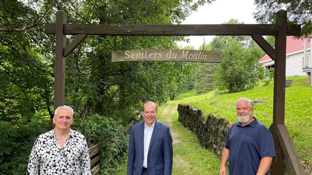 Investissement de 214 000 $ pour 3 projets de sentiers dans la circonscription de Richmond