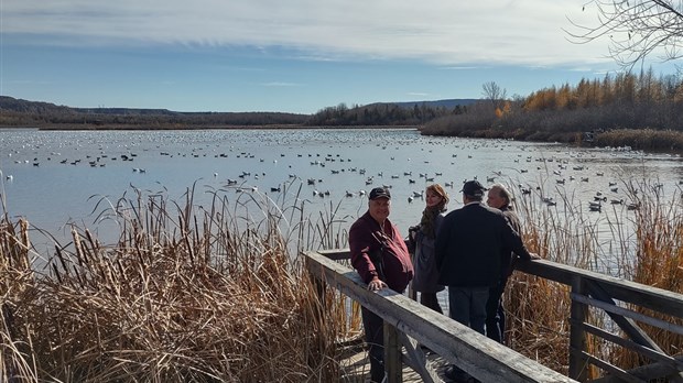 Dame Nature et plusieurs centaines de visiteurs fidèles au rendez-vous