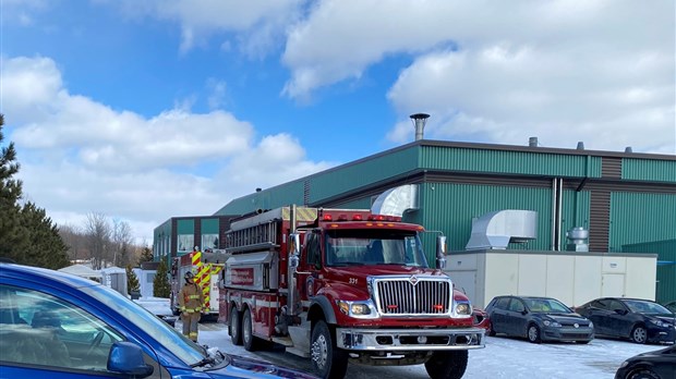 Incendie dans le parc industriel de Windsor