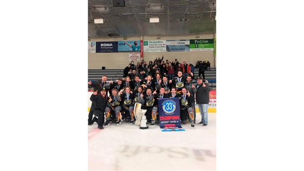 Le Promutuel au tournoi de hockey M18A de Mont-Laurier