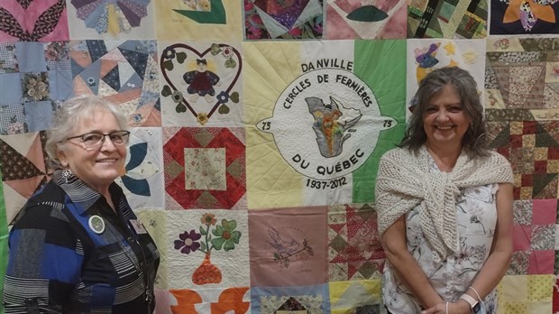 Un bilan fort intéressant pour l’exposition du Cercle de Fermières de Danville