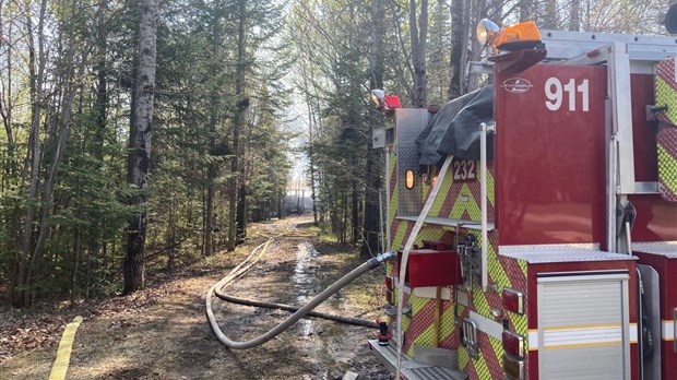 Incendie de garage : une personne blessée