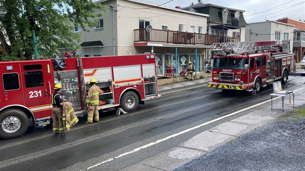 Intervention sur la rue Saint-Georges