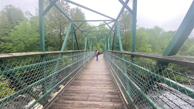 La passerelle Chamberland se refait une beauté