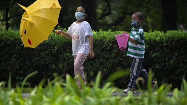 Les espaces verts font bouger les enfants