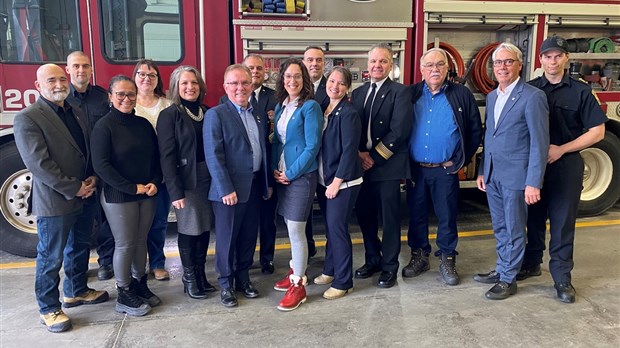 Saint-Denis : la brigade des pompiers de Sherbrooke est intervenue à six reprises