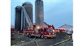 Début d’incendie dans un bâtiment agricole