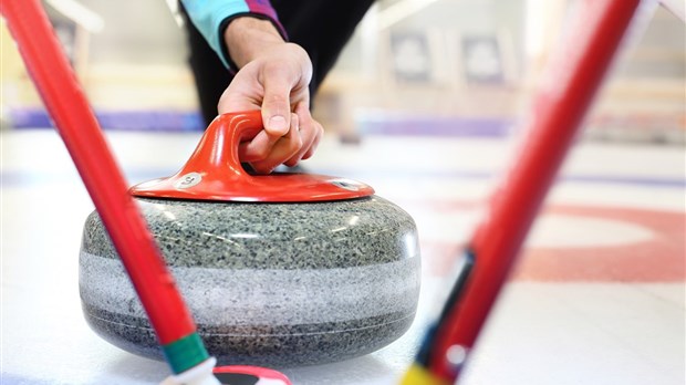 Première édition du tournoi de curling de la mairesse de Danville