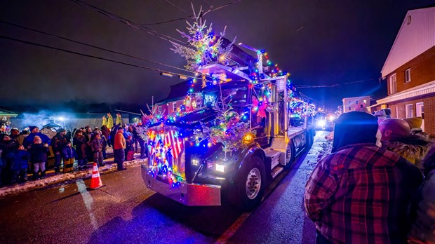 Pas moins de 5000 personnes ont salué le père Noël à Richmond