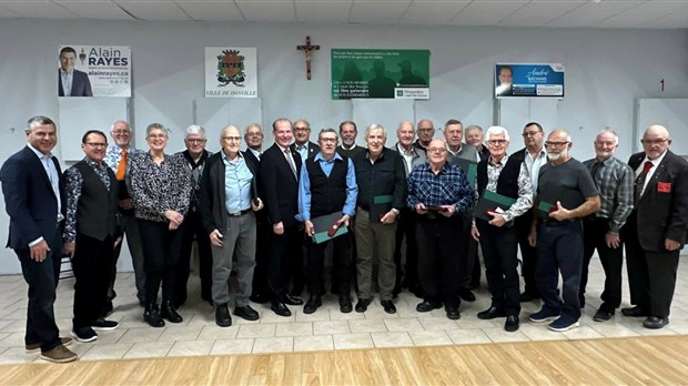 Le conseil 3322 des chevaliers de Colomb de Danville honore ses membres jubilaires