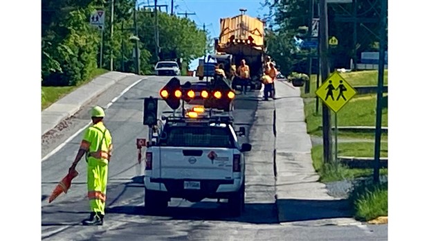 Des travaux routiers dans les MRC des Sources et du Val-Saint-François