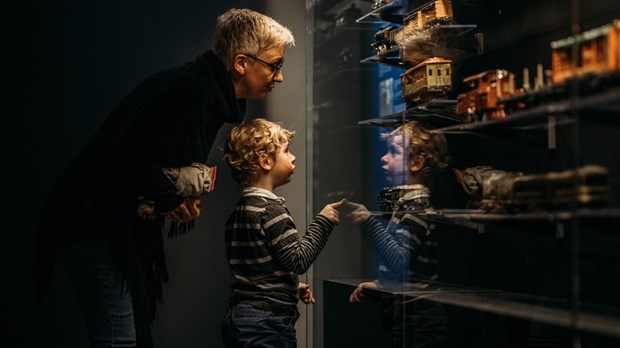 Des trains en miniature au Musée de l’ingéniosité