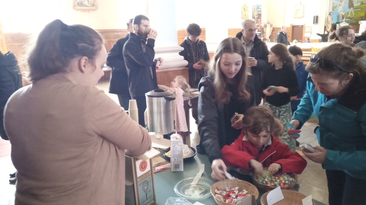 Chasse aux cocos de Pâques un succès à SaintFrançoisXavierde Brompton