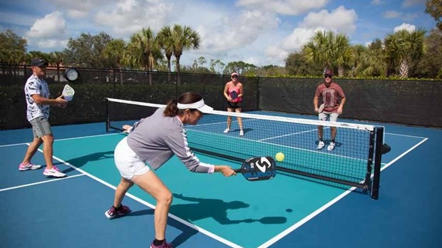 Rencontre amicale de Pickleball à Windsor