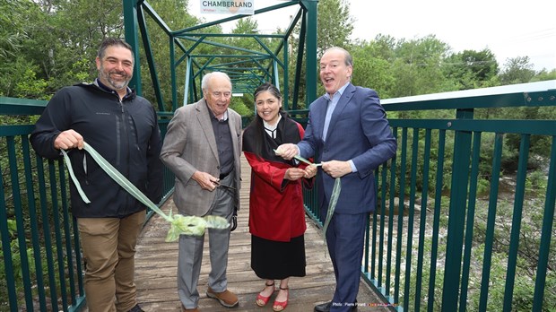 Le pont Chamberland rénové au coût de 104 000 $