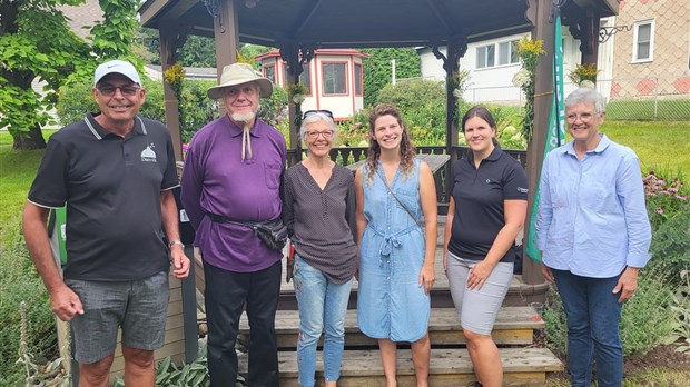 L’organisme Danville en transition inaugure le volet nourricier du parc Auclair