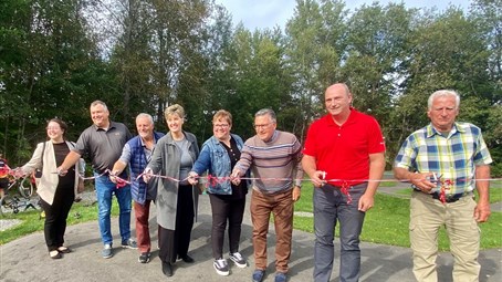Stoke : la piste à rouleau et le sentier multifonctionnel inaugurés