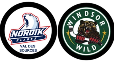 Le Nordik Blades renversé par le Desjardins-Wild