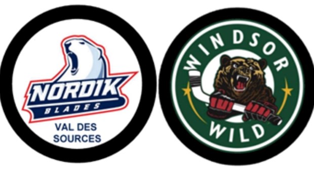 Le Nordik Blades renversé par le Desjardins-Wild