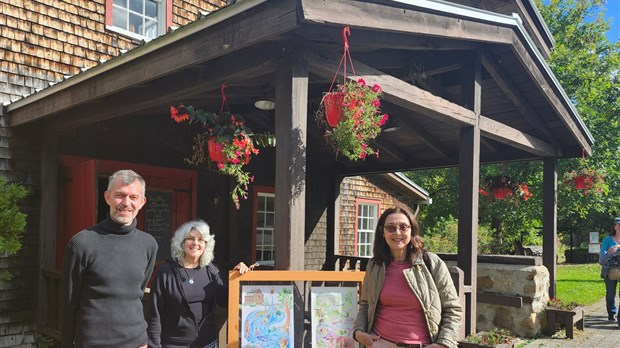 Alexe Normandin gagne le premier prix du concours d’art au Moulin à laine