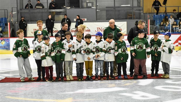 Le Wild accueille gratuitement les joueurs du hockey mineur de Windsor - Richmond
