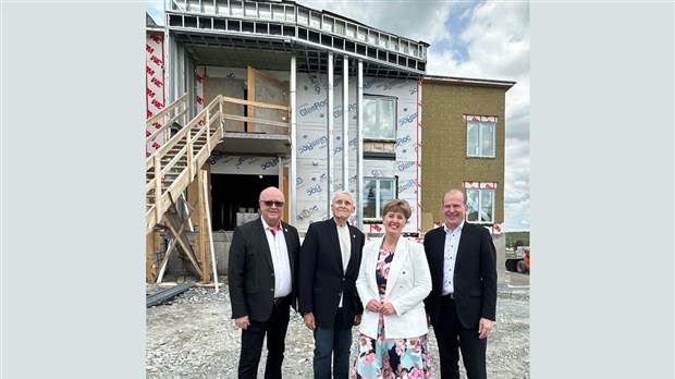 La construction des 20 logements abordables pour aînés se poursuit